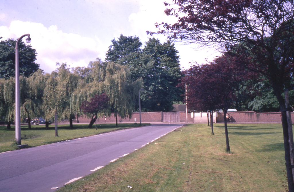 King George V Avenue, Cranmer Green, Mitcham,Surrey CR4. On the line of an avenue of elms that formed a drive to the Cranmers