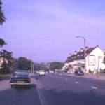 Bishopford Road, looking north towards Mitcham, Morden, Surrey CR4.