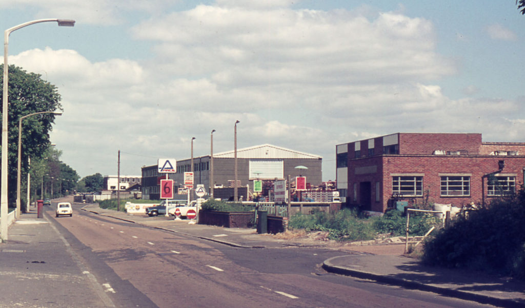 Beddington Lane, Mitcham Common, Mitcham, Surrey CR4. Site of Iles