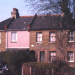 Cottages in Belgrave Walk, Mitcham, Surrey CR4. 1900