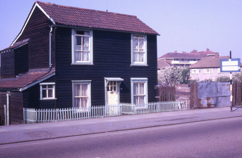 30 Tamworth Lane, Mitcham, Surrey CR4. 19th century. Demolished in the 1970s.