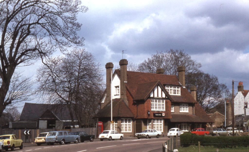 The Surrey Arms, Morden Road, Mitcham, Surrey CR4. c. 1920s-30s. replacing an earlier building.