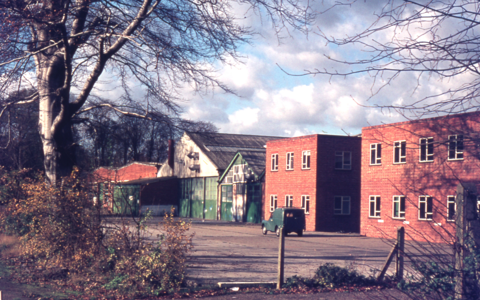 Locomotor works (derelict), London Road, Mitcham, Surrey CR4. 