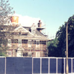 Eagle House being renovated, London Road, Mitcham, Surrey, CR4.