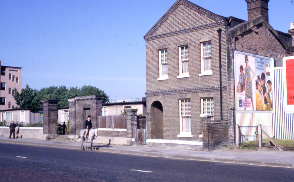 Remains of the Holborn Union Industrial Schools, London Road, Mitcham, Surrey, CR4.