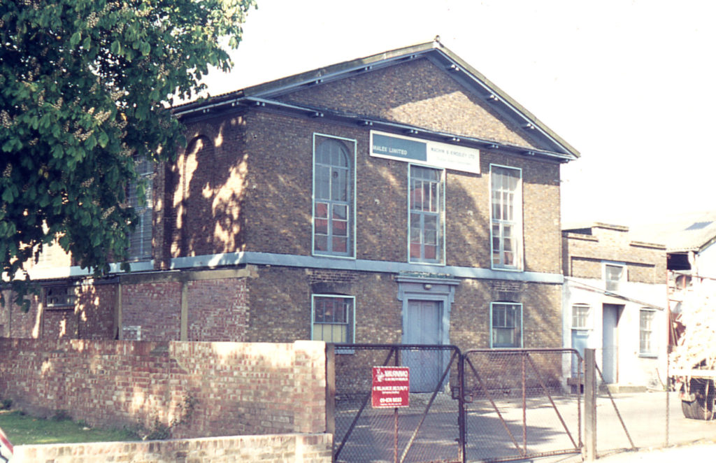 Halex Ltd. (Former Zion Chapel), Western Road, Mitcham, Surrey, CR4.