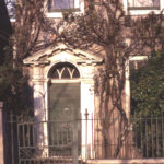 Church House, 64 Church Road, Mitcham, Surrey CR4. Georgian doorcase.