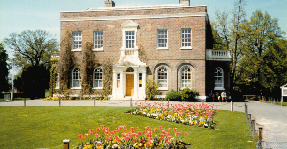 Morden Park (WJR) 1984. The house is now occupied as Merton's Register Office